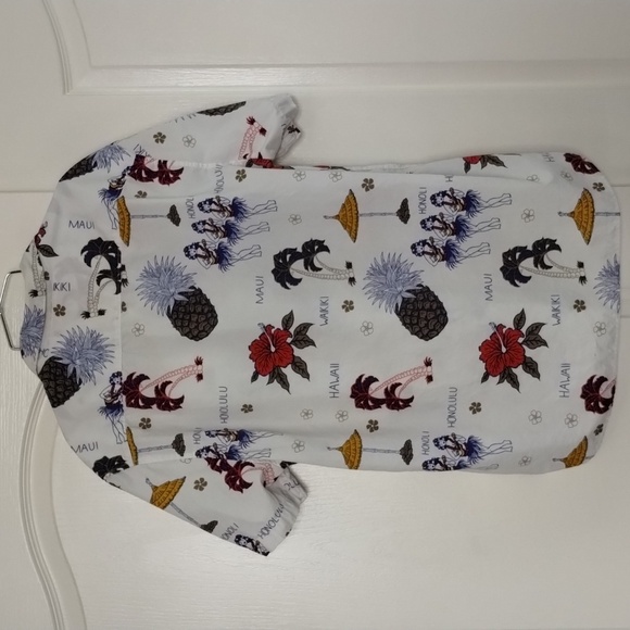 Zipcode Ricky Singh slim fit large Hawaiian Maui short sleeve shirt buttondown - Picture 4 of 10